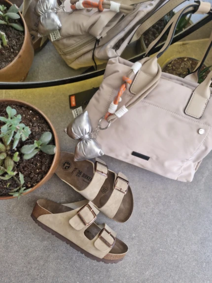 Sütlü Kahve Renk Birkenstock Terlik
